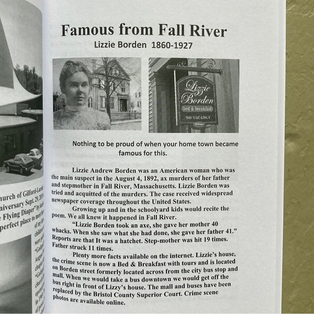 Cosmic Coincidences Fall River Massachusetts Lizzie Borden Boston Red Sox Arcane